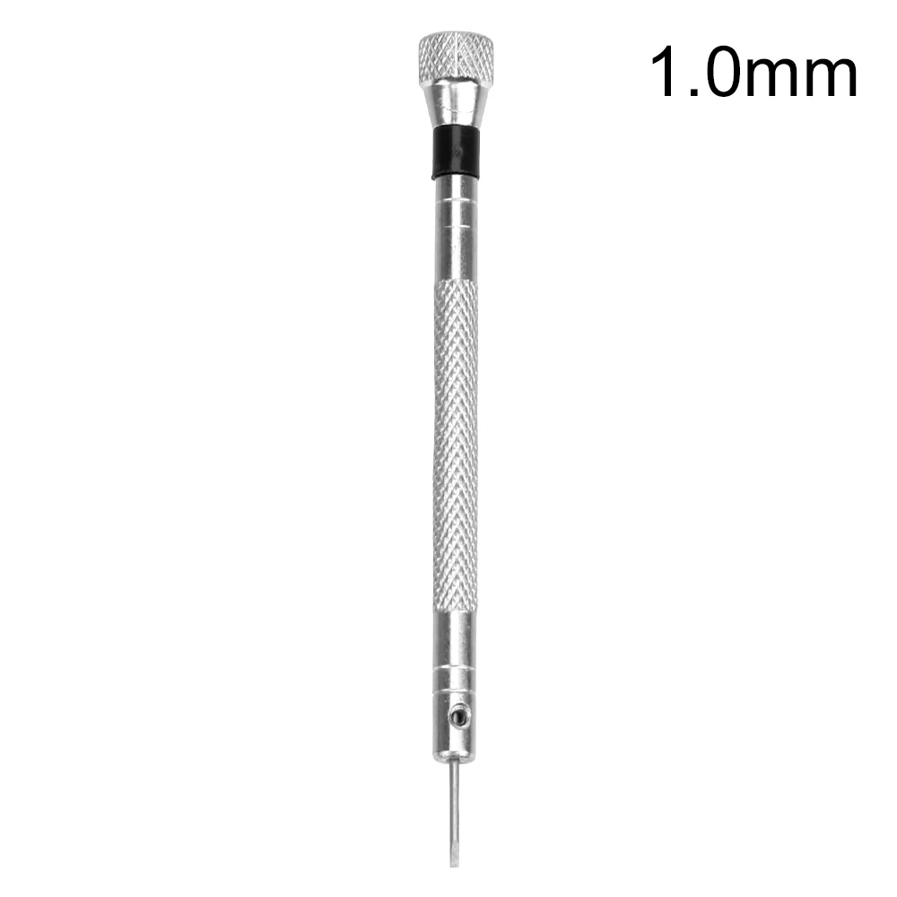 For Eyeglasses Clock Watch Watchmaker 0.8/1/1.2/1.4/1.6mm Precision Slotted Screwdriver Flat Tip Blade Head Repair Tool