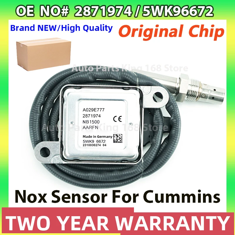 

2871974 5WK96672 Оригинальный новый датчик оксида азота NOx для двигателя Cummins
