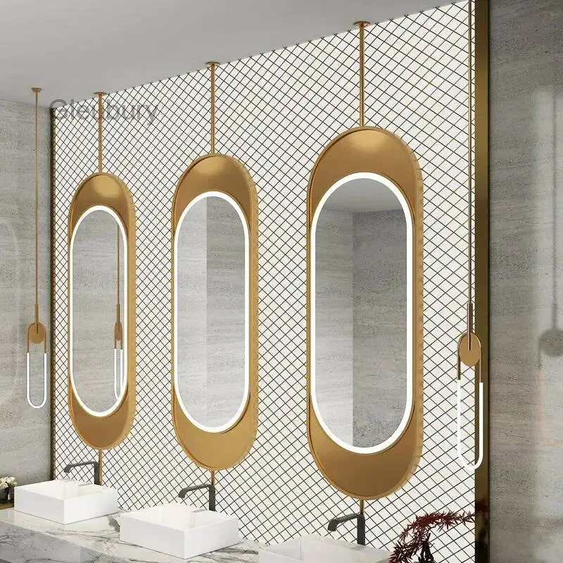 Home Ornaments For Home Decor Acrylic Mirror Wall Decoration Mirror Big Small Appearance Increases Lamp Miroir Room