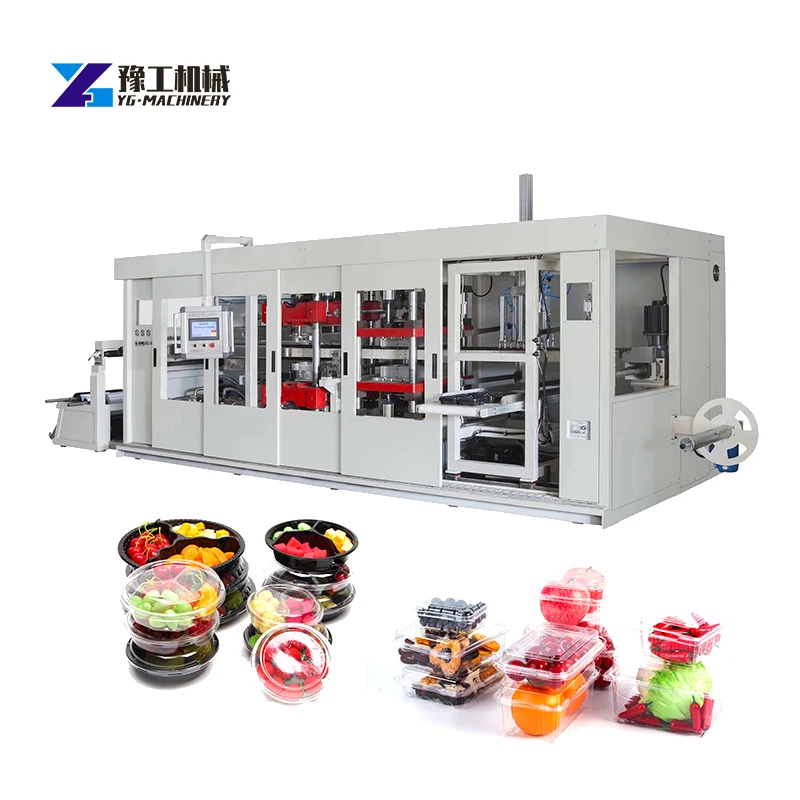 YUGONG Hydraulic Plastic Container Making Machine Price Thermoforming Machines