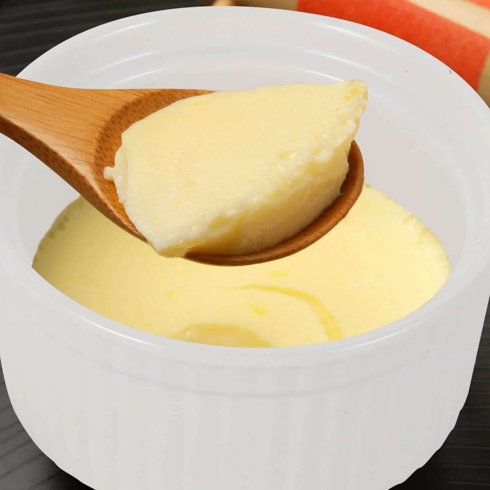 

1Pcs Exquisite Ceramic Baking Bowl Smooth Surface No Burrs Safe for Pudding Fruit Dessert Serving Bowl Multifunctional