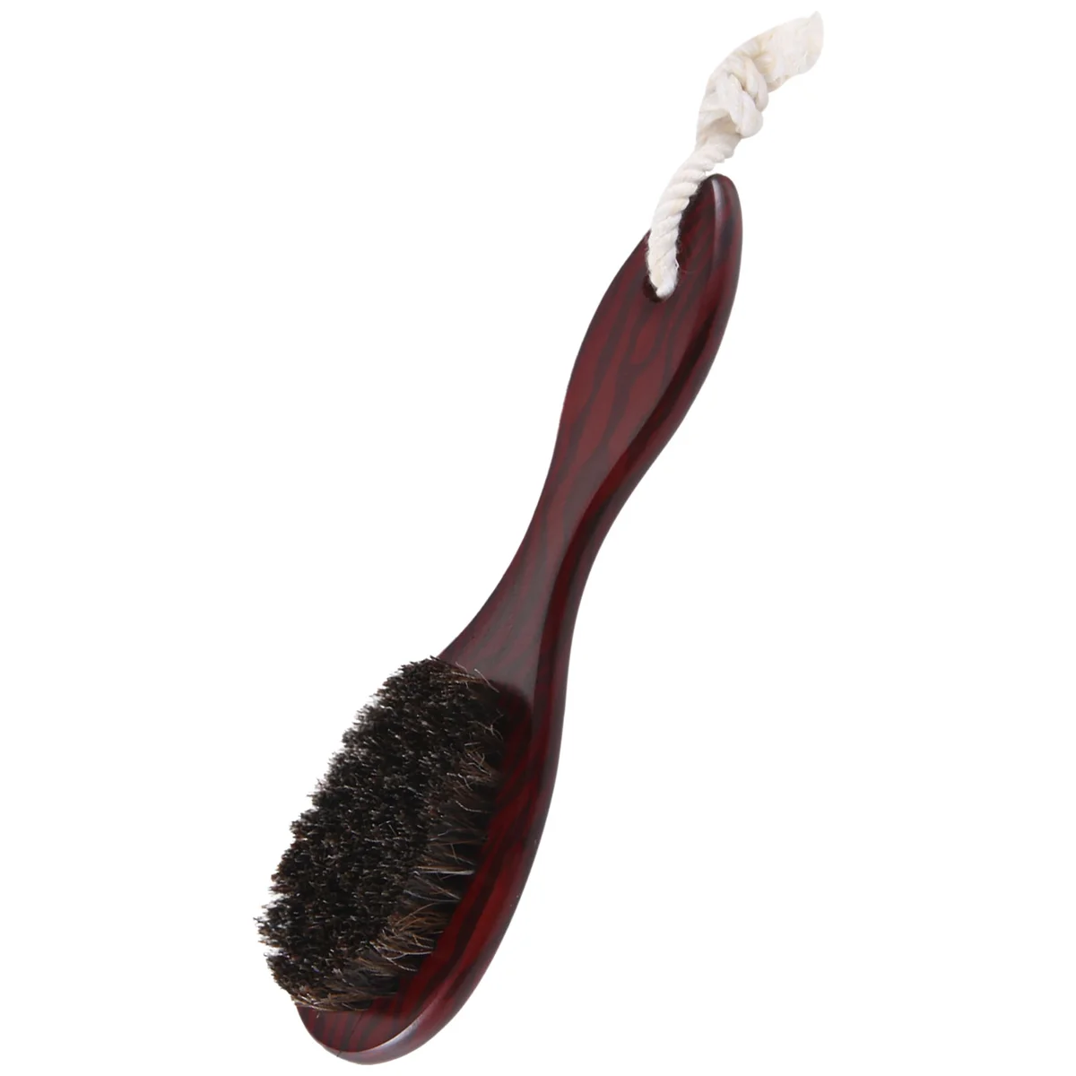 Hot sale Horse Hair Wave Hair Beard Brush Hair Comb Wooden Handle Large Curved Comb Men Natural Hair Combs Hair Styling Tools
