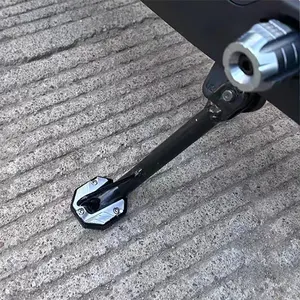 CNC Alüminyum Alaşım Motosiklet Kickstand, Bisiklet Kickstand Genişletici, Yan standı Ayak, baz, Genişletilmiş, Uzatma Ayak Pedi Standı, Bisiklet Aksesuarları 6 Büyük satış-de - №3