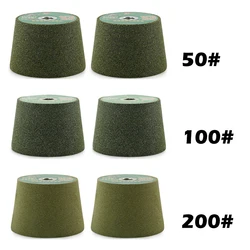 50/100/200 Mesh M10 Angle Grinders Grinding Wheels Grinder Accessories Cupular Sanding Block Polishing Tools Sharpening Stone