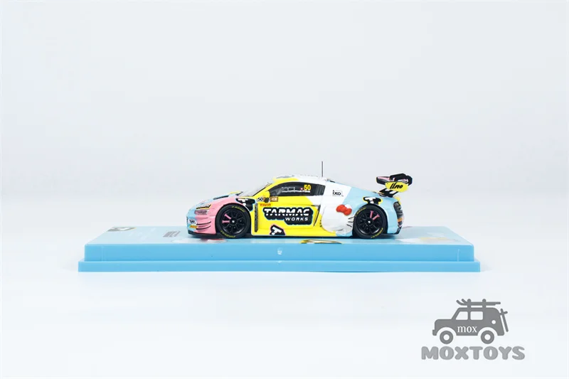 Tarmac Works 1:64 R8 LMS GT3 Evo II Yellow Diecast Model Car