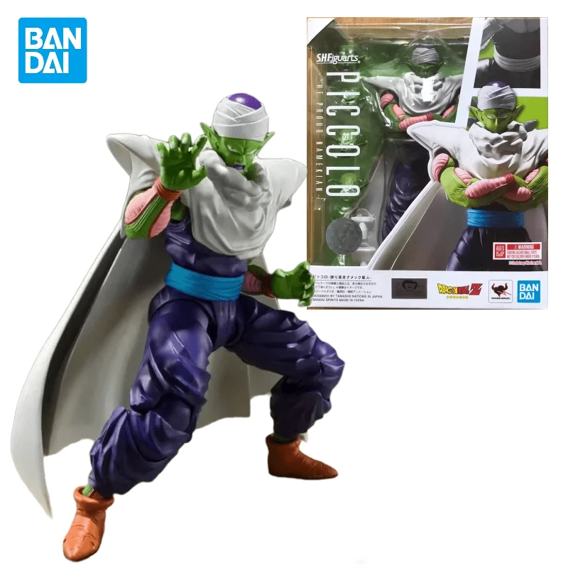 In Stock Genuine Bandai Dragon Ball Z S.H.Figuarts Piccolo The proud Namekian Anime Action Figure Toys Collectible Model Gifts