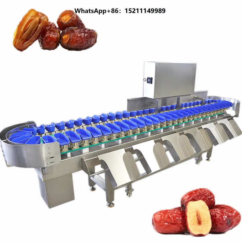 Stainless Steel Onion Potato Watermelon Dried Fruit Pineapple Vegetable Coconut Jujube Weight Grading Sorting Machine Kehong