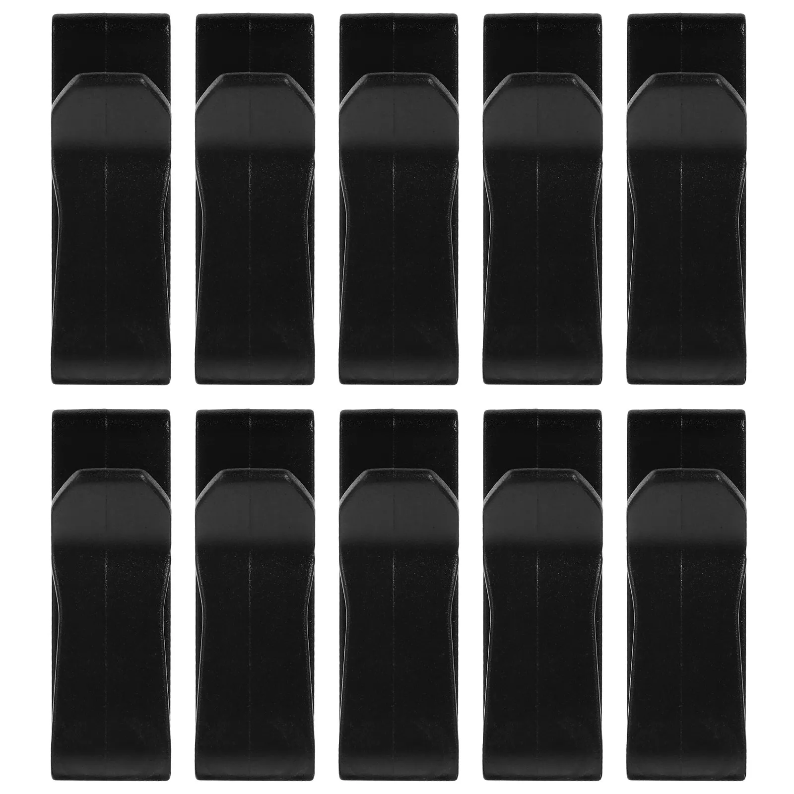 10Pcs Waist Pack Clip Easy Carry Storage Lightweight Webbing Buckle for Camping Hiking Travel Outdoor Bag Clip Strap Management