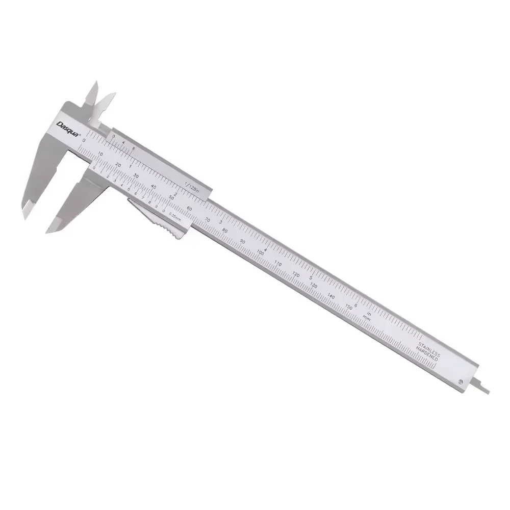 

Stainless Steel 0-150mm 6 Inch Monoblock Vernier Caliper Auto-locking Function Manual caliper Analog Caliper Gauge