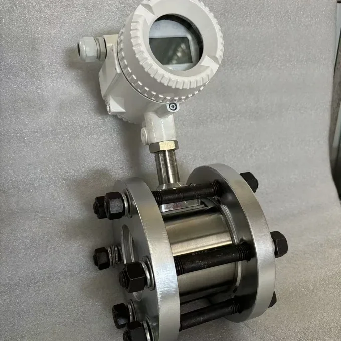 RS485 4-20ma Flowmeter Helium Methane Compressed Air Digital Vortex Steam Gas Flowmeter