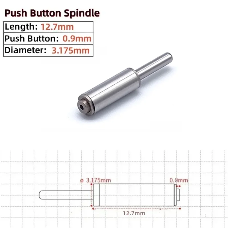 Dental High Speed Handpiece Push Button Spindle Axis Top Grade Wrench Cartridge Rotor Shaft for Nsk Kavo Wh Sirona