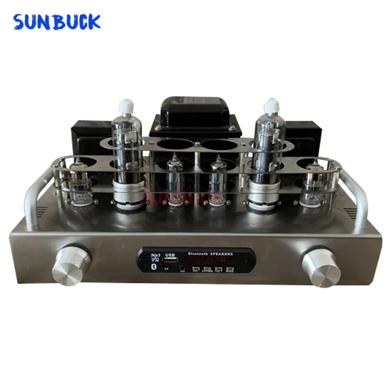 

Sunbuck DIY kit luxury high-end 5.0 Bluetooth 5.5W 2.0 channel 6Z4 6H2N 6P13P Tube Amplifier