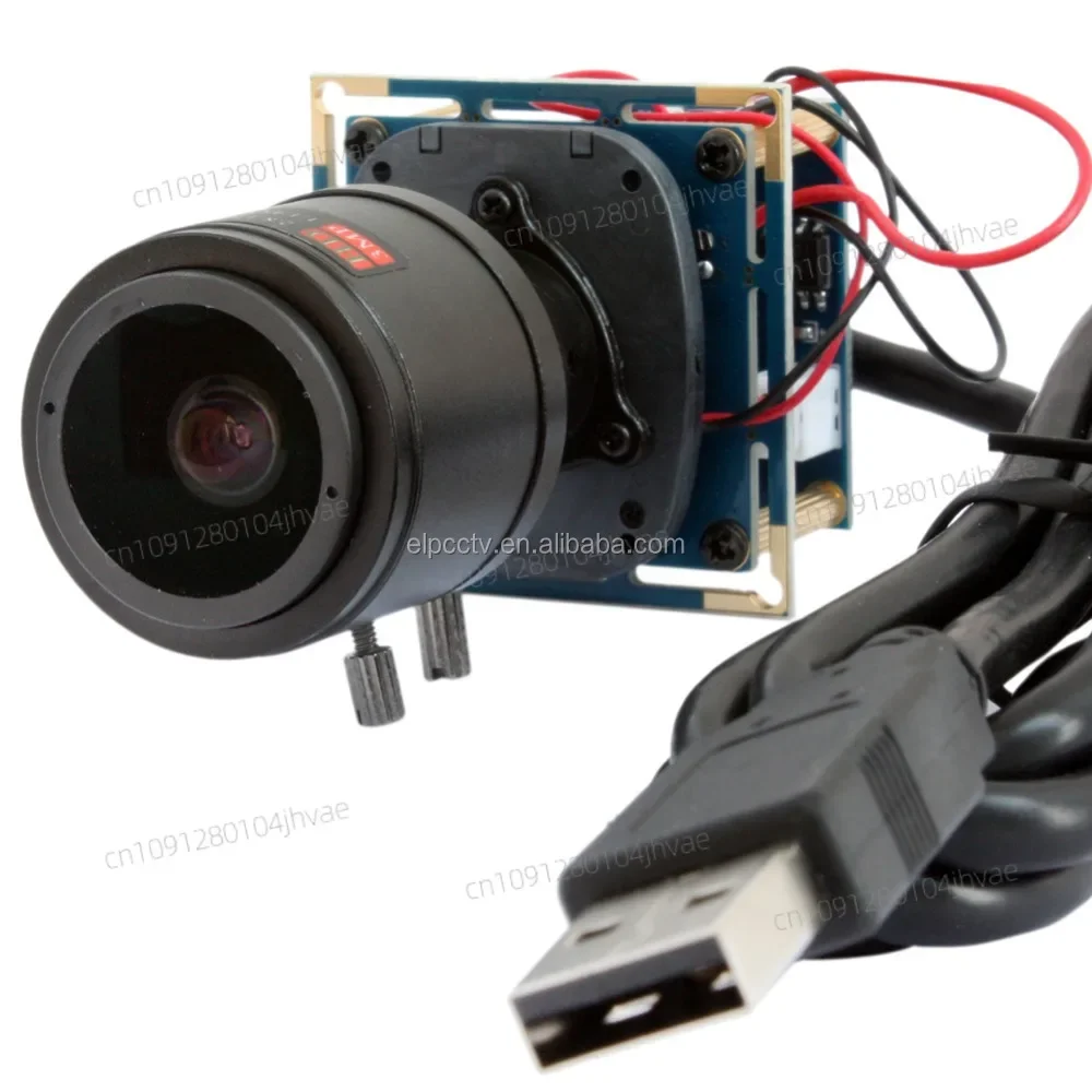 

NEW ELP 1920*1080p 30fps/60fps/120fps HD CMOS OV2710 CCTV USB Camera Module with 2.8-12mm Varifocal Lens
