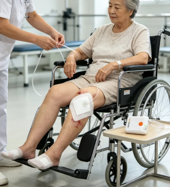 Top-Quality Negative Pressure VAC NPWT Wound Care System with Dressing Kit - Easy-to-Use Sizes 10x20 15x50 20x20 20x25