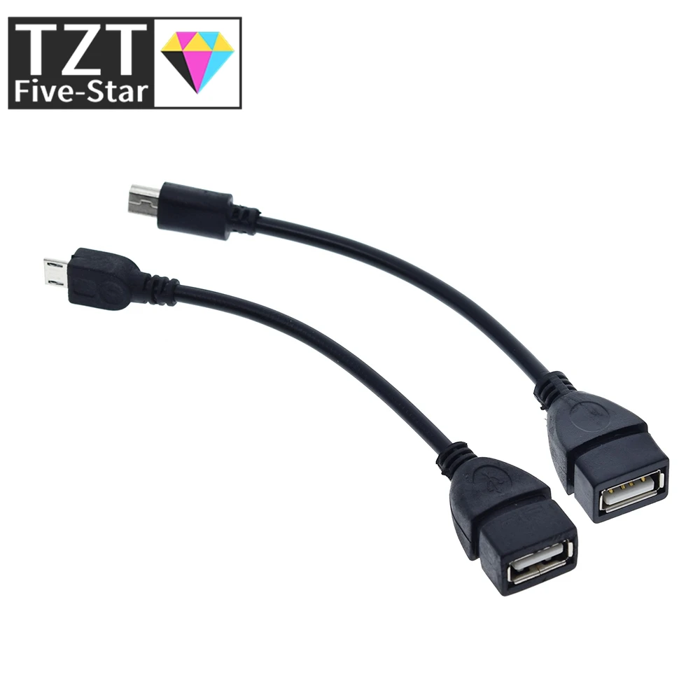 TZT 1/3PCS Micro-USB-OTG-Kabel, Datenübertragung, Micro-USB-Stecker auf Buchse, Adapter für Samsung, HTC, Android – Detail 7