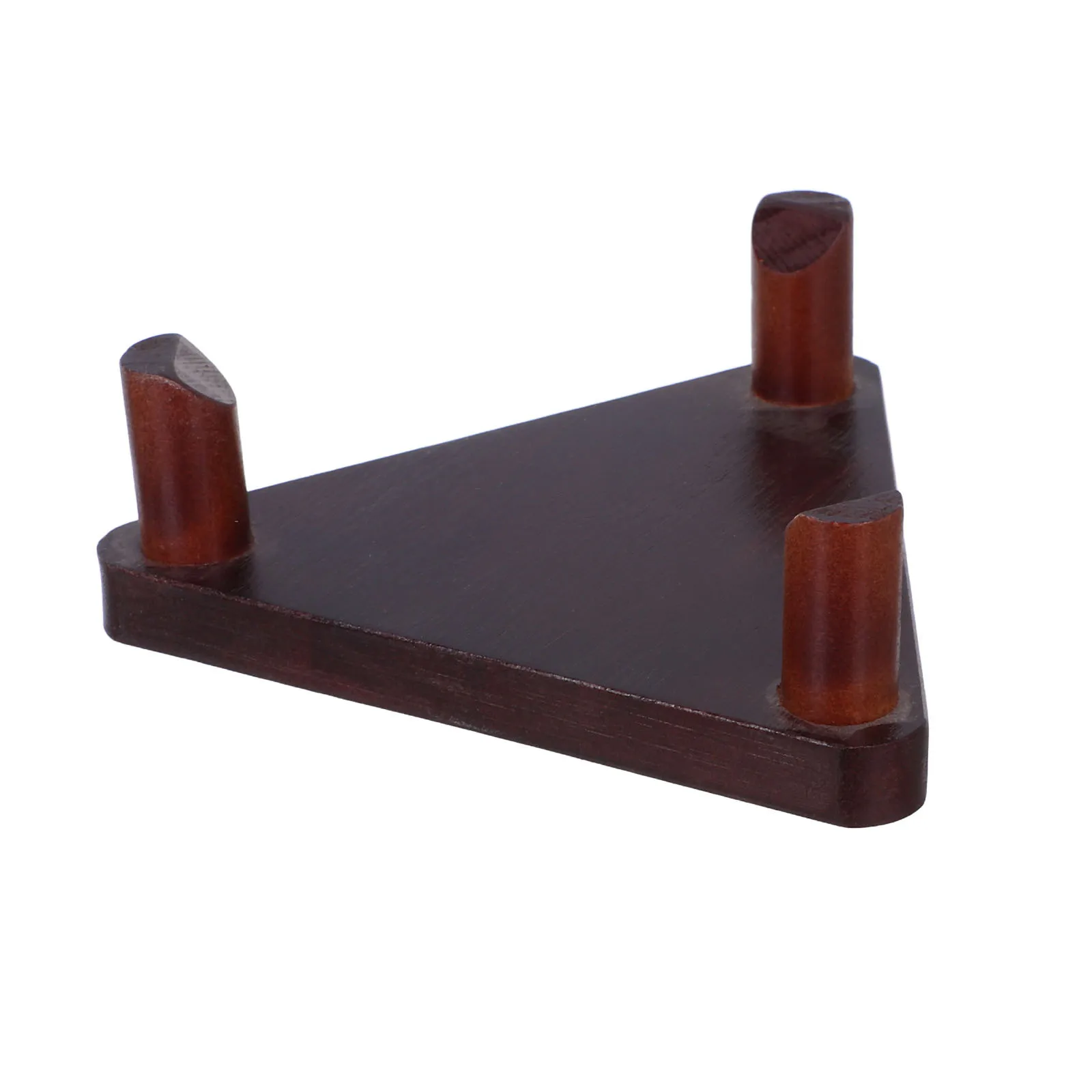 

Triangular Solid Wood Sports Ball Rack Basketball Football Volleyball Holder Display Stand Stable Organizer Memorabilia Holder