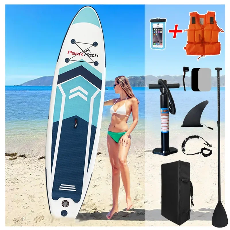 

SUP Surfboard Inflatable Paddle Board Versatile Leisure Rowing Paddle Board