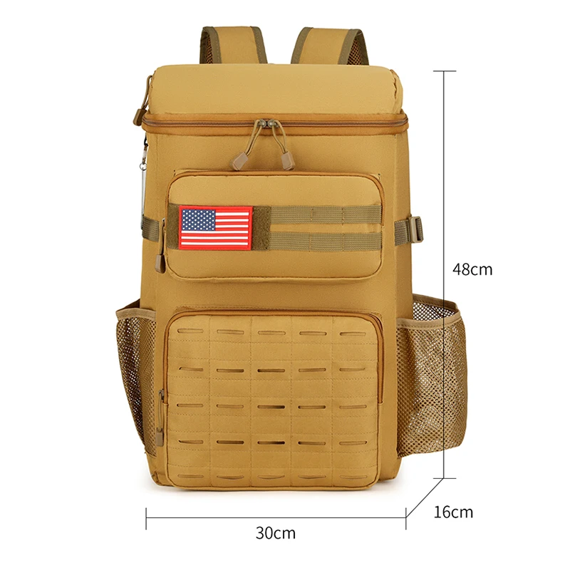 Toposhine 25L 전술 배낭 남성 여행 대용량 배낭 남성 방수 야외 피크닉 캠핑 다기능 가방