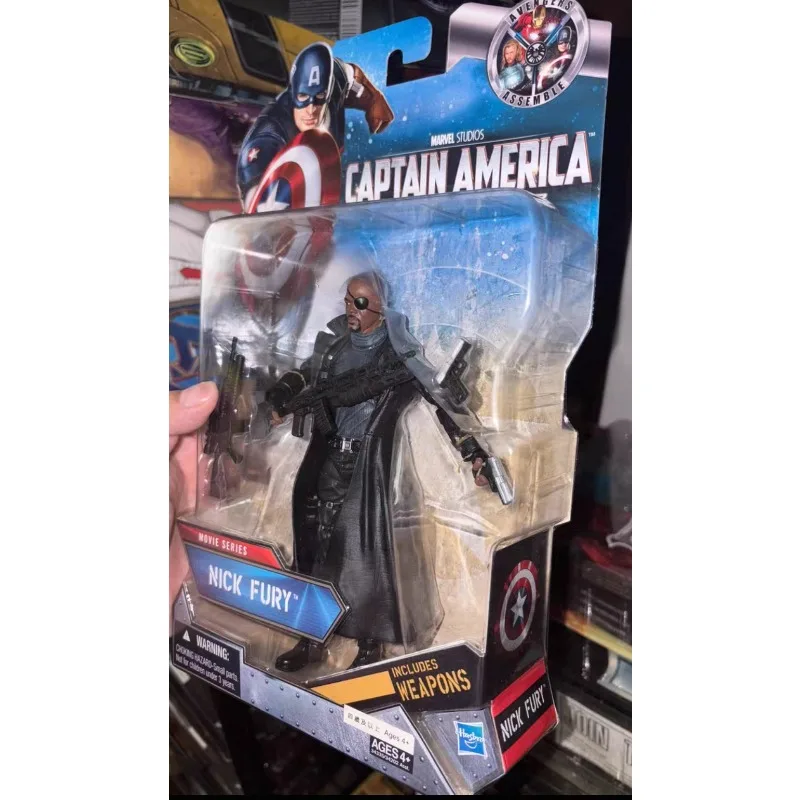 Neue Original Hasbro Marvel Legends Serie NICK FURY Actionfigur Modell Spielzeug Geburtstagsgeschenk Sammlung