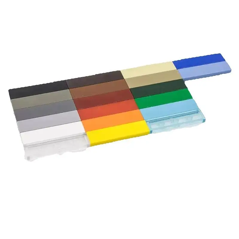 

10PCS 2431 Tile 1x4 Building Blocks MOC Bulk Parts Compatible with Bricks for DIY Children Educational Toys Gifts