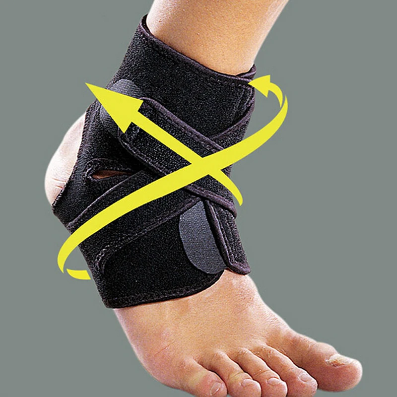 

1Pcs Ankle Support Brace Foot Guard Sport Injury Wrap Elastic Splint Strap Protector