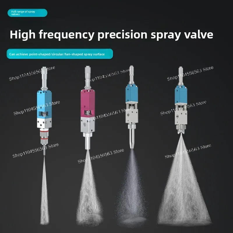 Beilig High Frequency Precision Spray Valve,Special Dispensing Valve for Conformal Coating,Pneumatic Spray Valve for Glue/Alcoho
