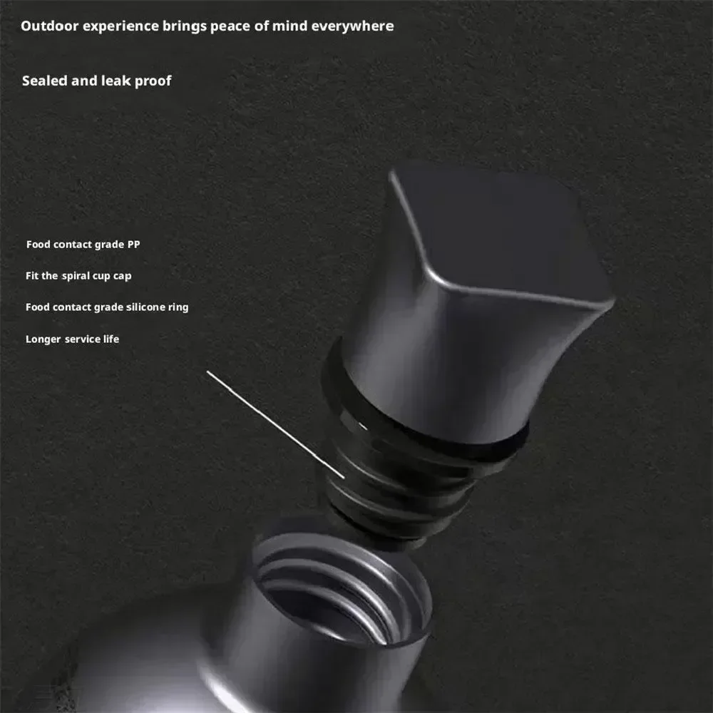 Portable Wukong Gourd Water Bottle – 500ml 304 Stainless Steel