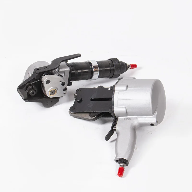 High-Performance 1PC Pneumatic Combined Steel Baler KZ32/25/19, Integrated Iron Belt Strapping Tool with High Power Cylinder