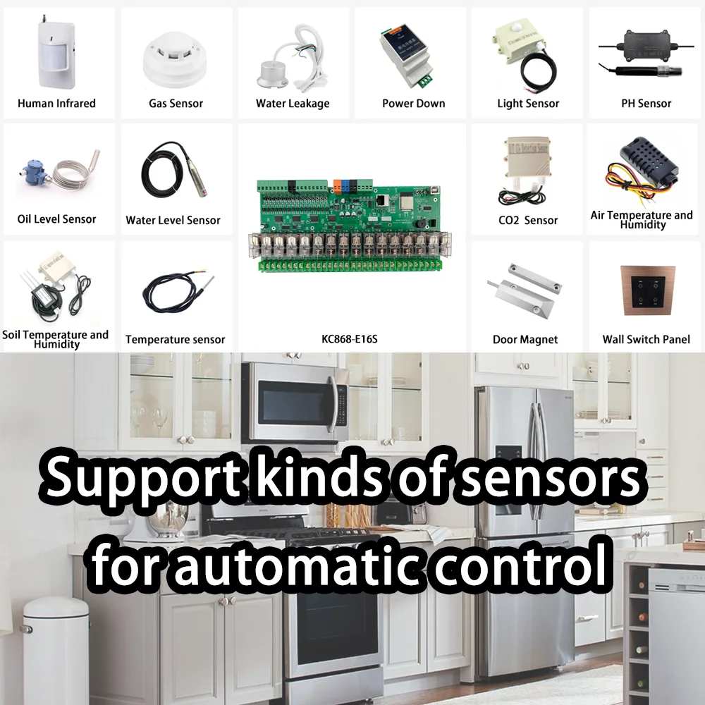 Imagem -04 - Conselho de Desenvolvimento com Botão de Controle Manual Ethernet Relé Switch Arduino Ide Kc868-e16s Tasmota Esp32 Wifi Módulo Diy