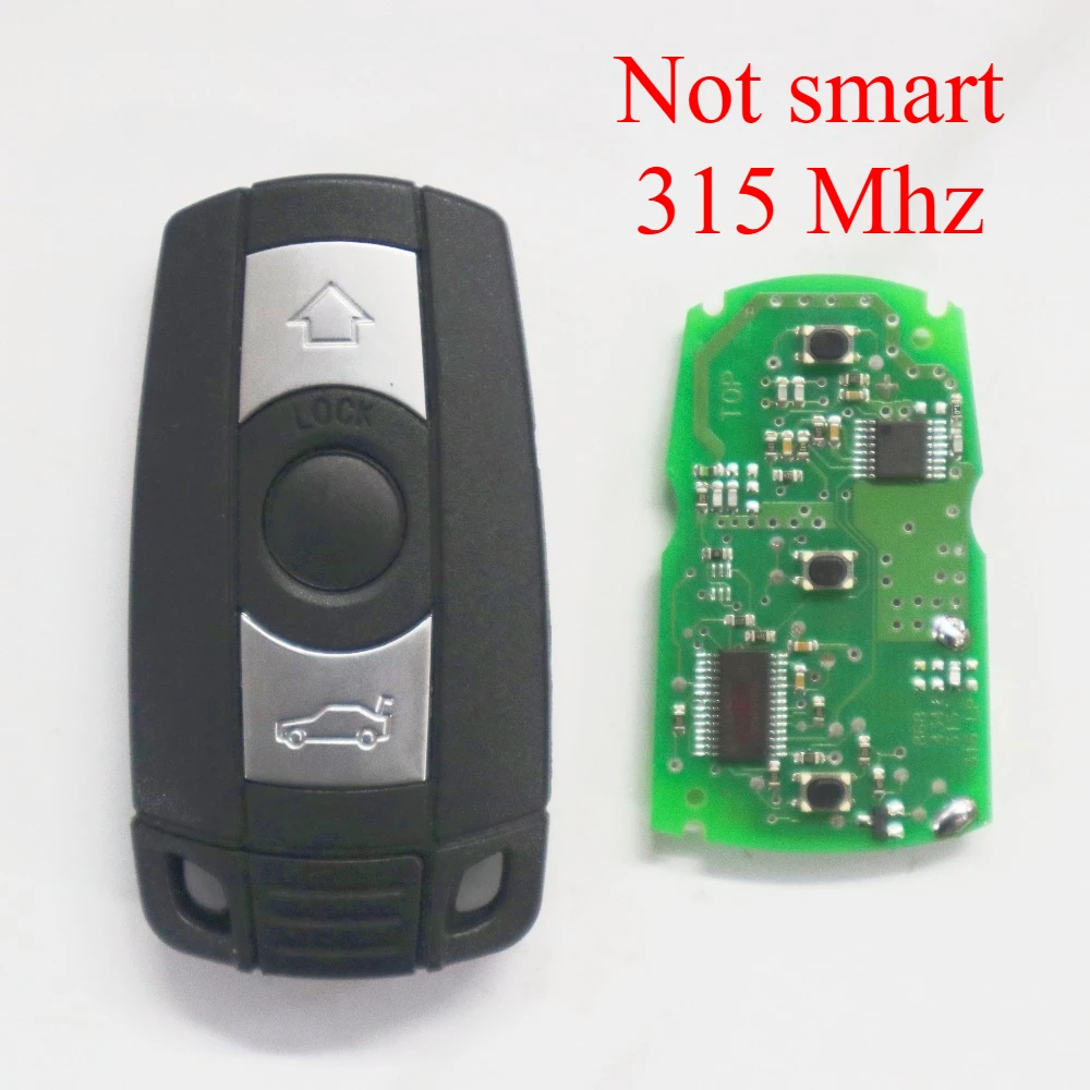 Evan الأصلي سيارة مفتاح التحكم عن بعد لسيارات BMW CAS 3 نظام 1 3 5 سلسلة ID46 PCF7945 رقاقة 315Mhz السيارات مفتاح البطاقة الذكية