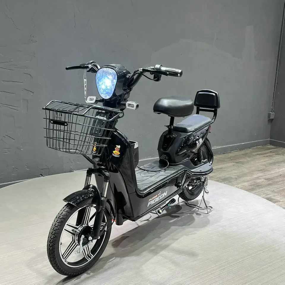 Low Price 2 Wheel Bicimoto Electrica Fat Tire Bikes 350w Cargo Folding Bicycles City Bike Disc Brake Electric Motorbike For Sale