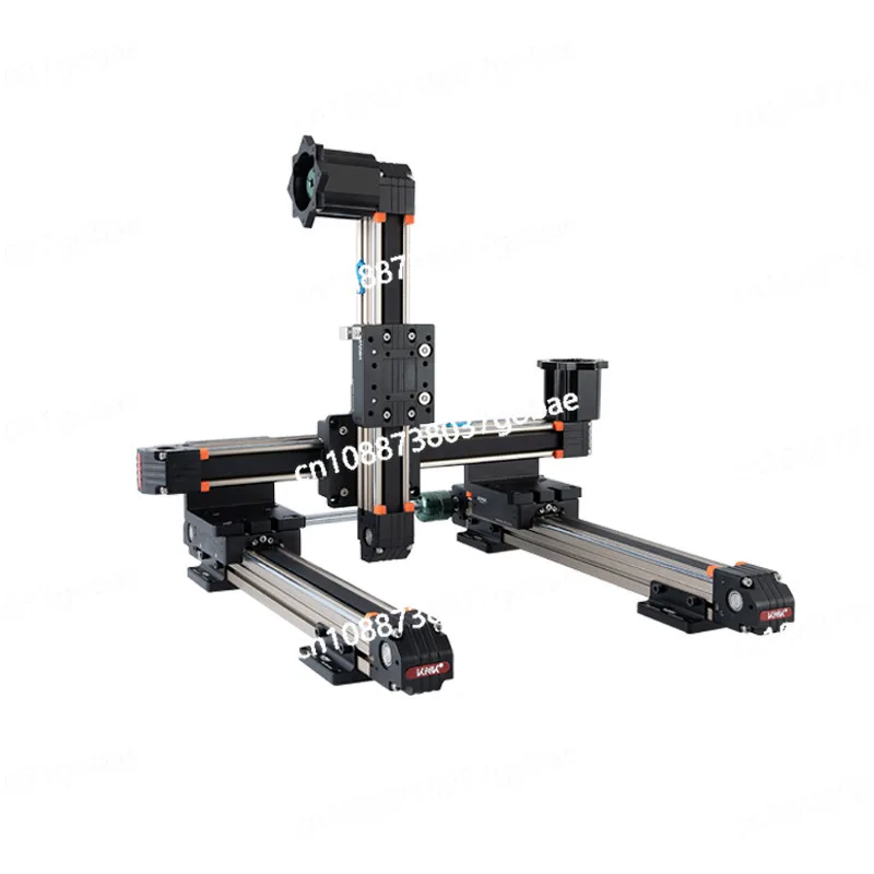 Industrial aluminum profile linear sliding table guide rail aluminum alloy three-axis synchronous belt module