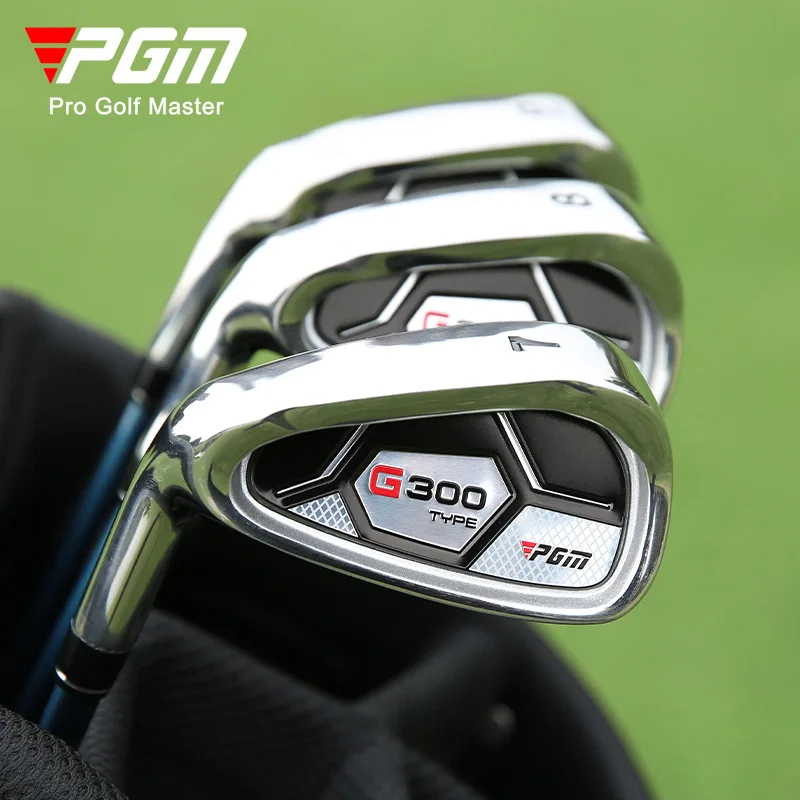 

PGM Left Hand No. 7 Iron Men's Golf Club Single Stainless Steel Pole Head
