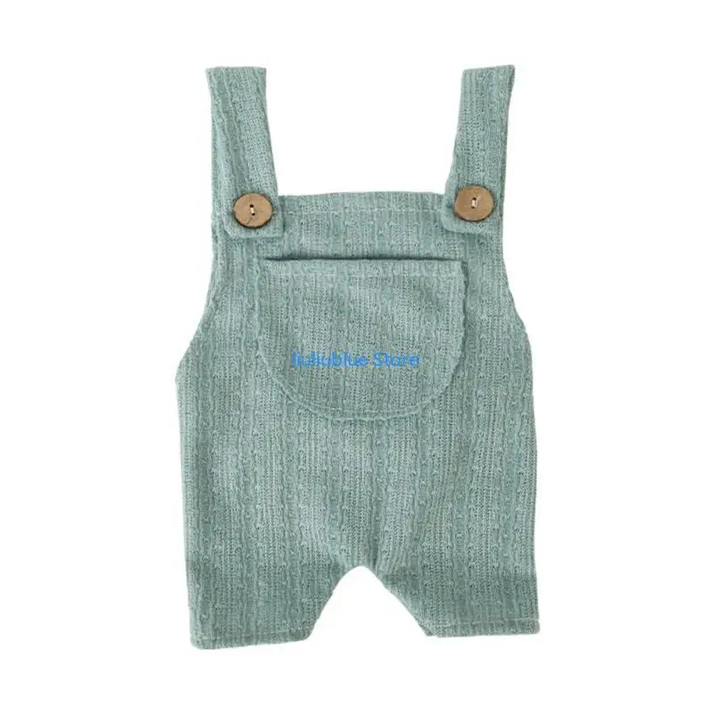 

Infant Photo Props Suspender Trousers Photo-Shooting Costume Newborn Shower Gift 62CF