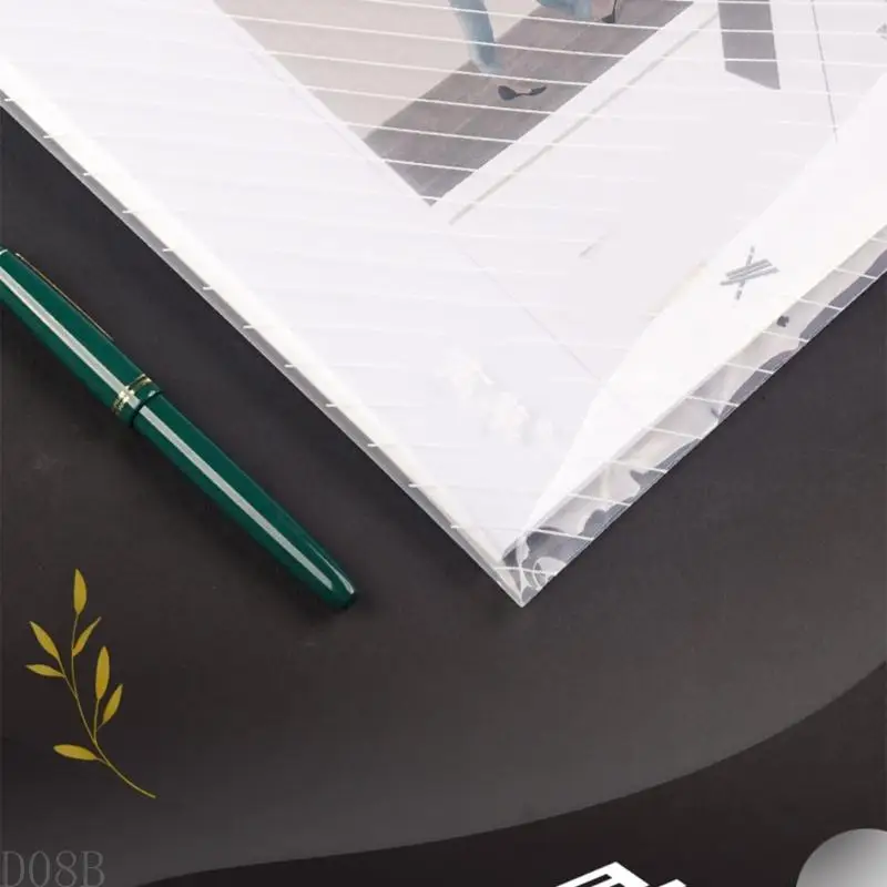 D08B File Storage Bag Durability Closure Water Resistant Document Wallet Holders