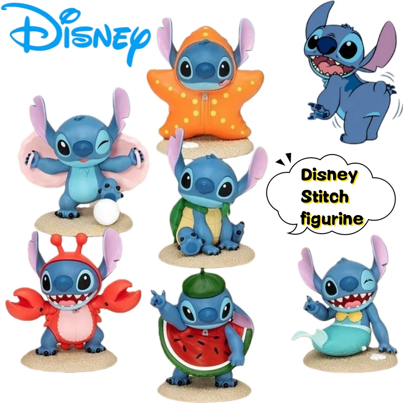 

New Disney Stitch Hand-made High-value Animation Cartoon Doll Doll Model Car Chassis Central Console Ornaments Decorative Gift