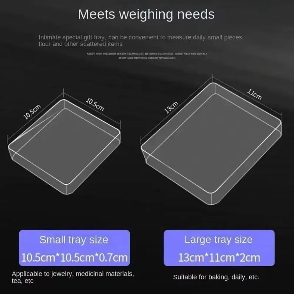 1 قطعة 3000 جرام/0.1 جرام المطبخ مقياس رقمي جرام/أوقية مع الخلفية مضاءة صغيرة مجوهرات مقياس الوزن الرقمي شاشة الكريستال السائل/الفارغة #5