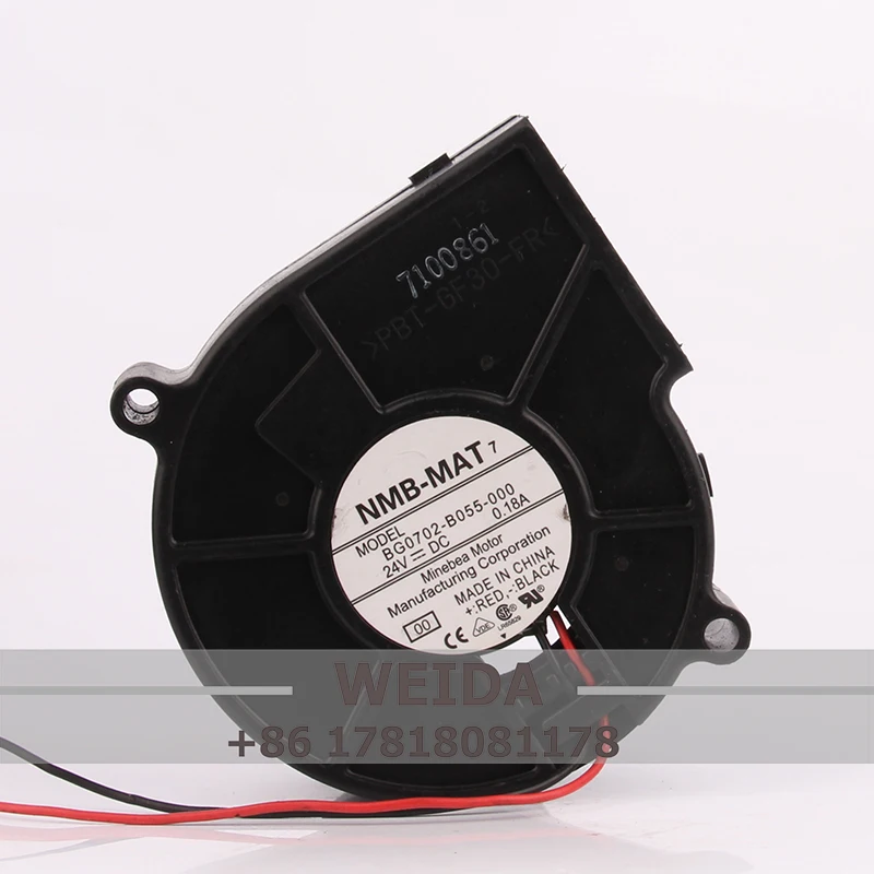 

Case Fan for NMB BG0702-B055-000 24V 0.18A 7CM 7025 Inverter Blower Fan Cooling Fan