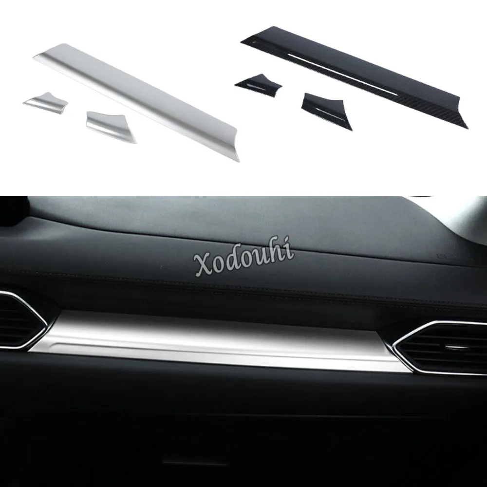 For Mazda CX-8 CX8 2016 2017 2018 2019 2020 2021 Stick Inner Middle Console Central Control Navigation Air-Condition Trim Frame