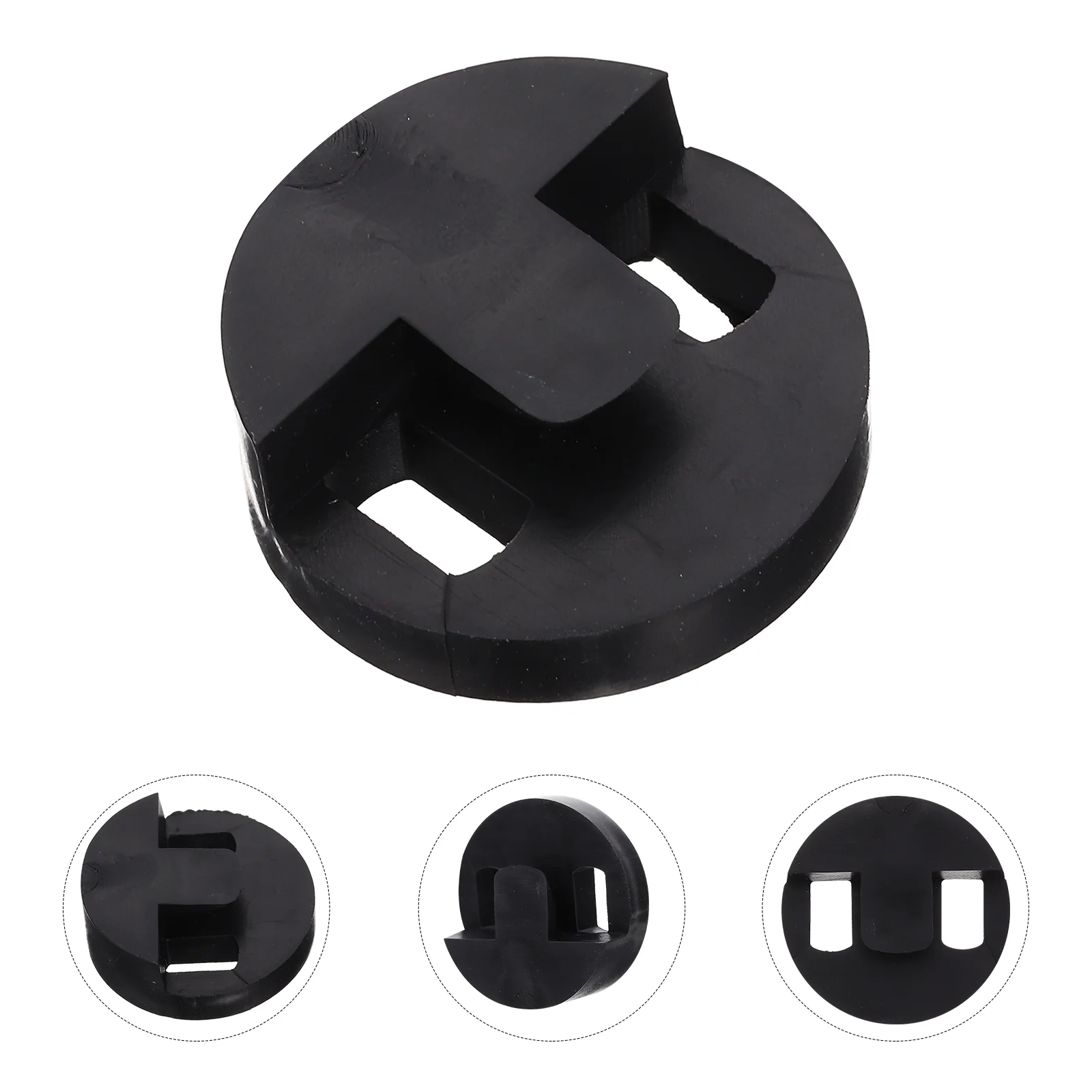 

Acoustic Durable Cello Mute Professional Violoncello Upright Bass Black Rubber