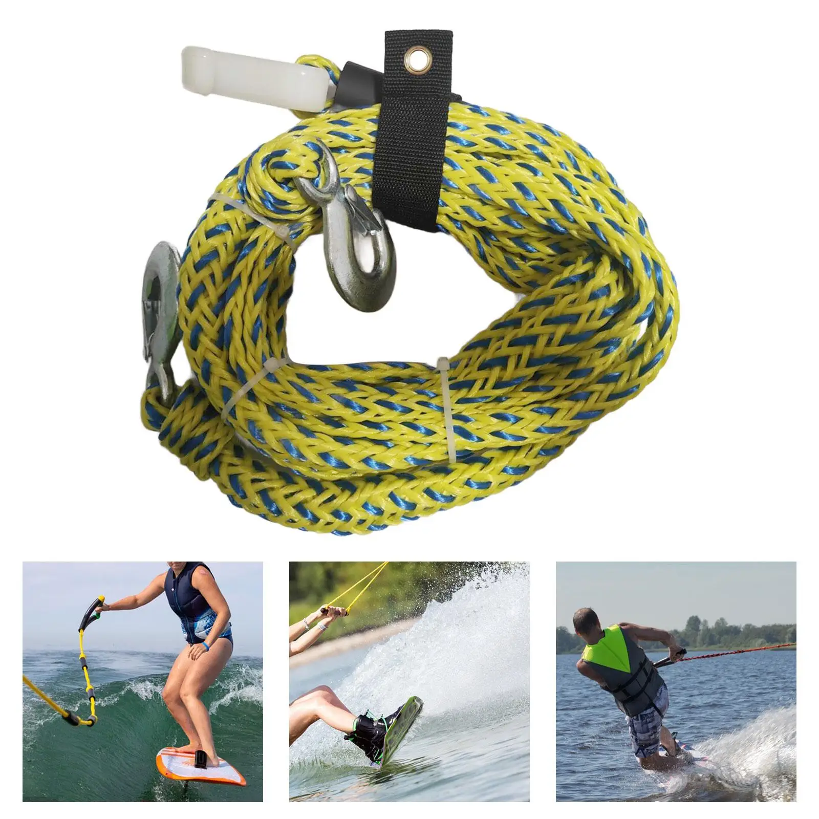 

Water Ski Rope Portable Boat Surfing Rope for Wakeboard Water Sports Surfing