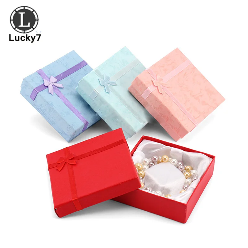 Cloud Paper Ring Box 9*9*3cm High Quality Jewelry Organizer Box Bracelet Storage Box Gift Box For Bracelet Jewelry Packaging