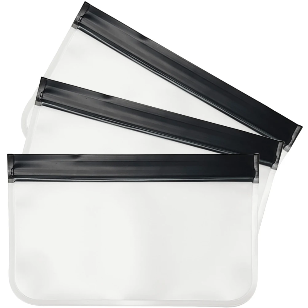 

3 Pcs Transparent Makeup Bags Makeup Bags Clear Cosmetics ganizer Travel Toiletry Storage Pouch Mini Bag For Women