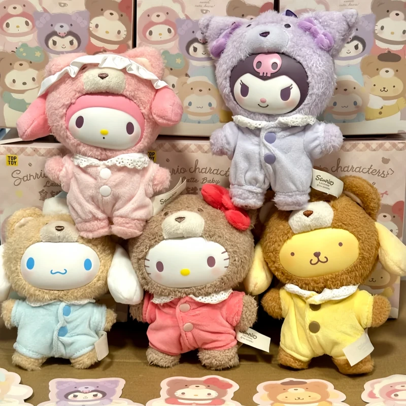 

Genuine Sanrio Latte Baby Series Blind Box Velvet Plush Toy Mystery Box Doll Pendant Trendy Toy Doll Cute Birthday Gift In Stock