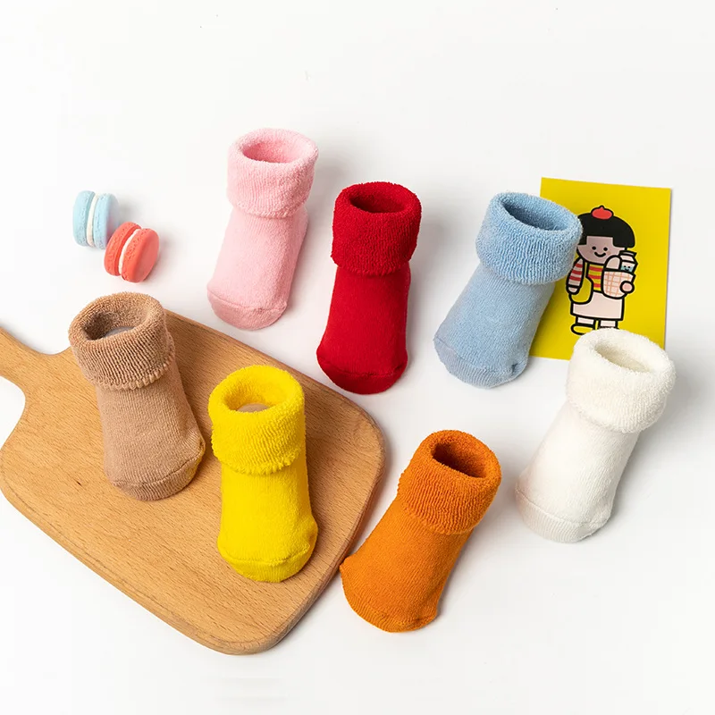 Calcetines antideslizantes para bebés, accesorios de ropa para niños pequeños, artículos de ropa, cosas para recién nacidos, Calcetines antideslizantes para niños