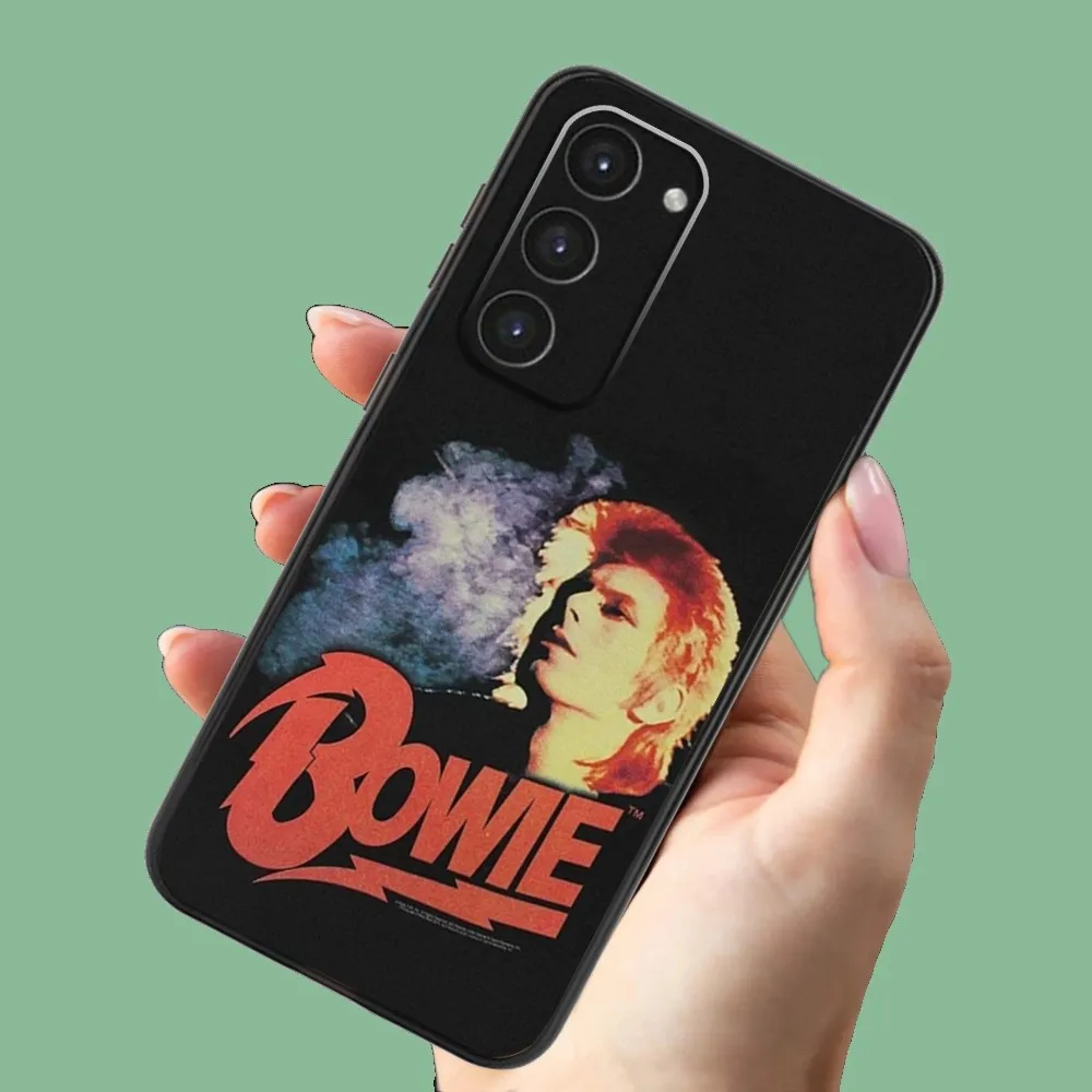 D-David Singer Bowies  Phone Case For Samsung Galaxy A13,A21s,A22,A31,A32,A52,A53,A71,A80,A91 Soft Black Shell