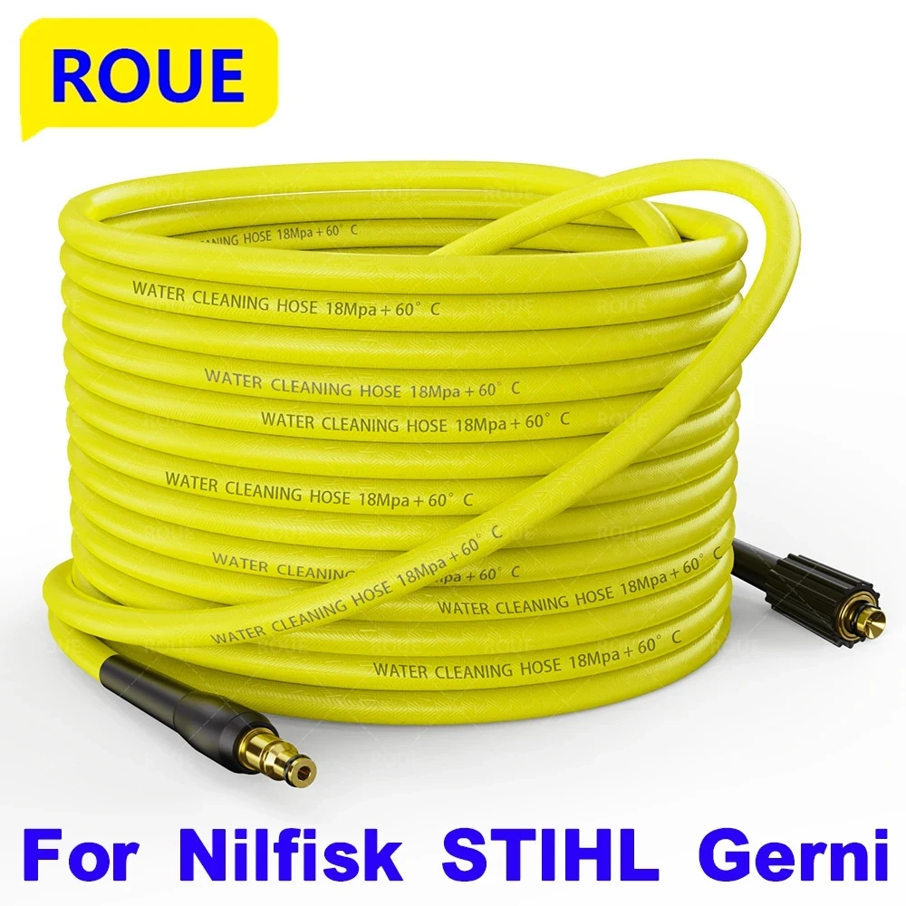 

10-15m High Pressure Cleaning Water Hose Pipe Cord Pressure Washer Hose Car washer Water Hose for Nilfisk STIHL Gerni