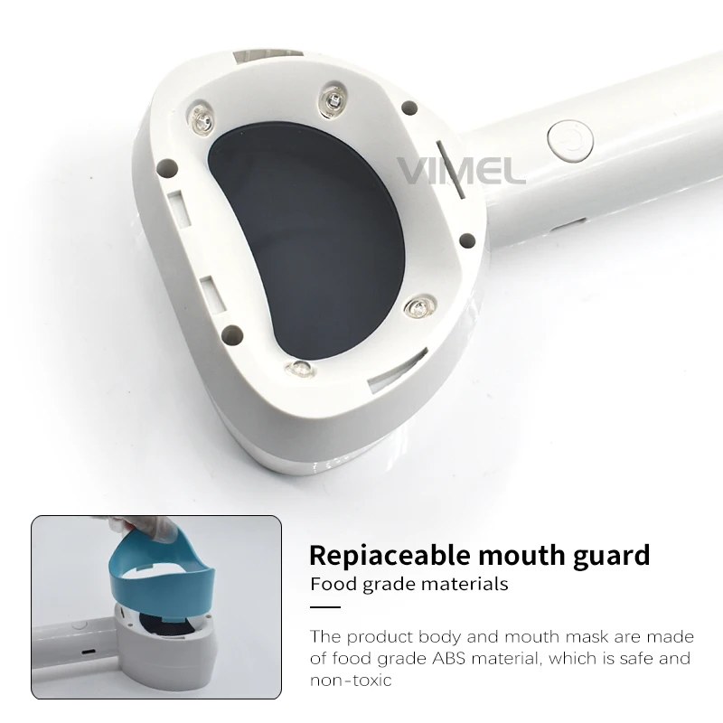 Handheld Dental Portable oral Hygiene Plaque Monitor Intraoral Camera System with LED Purple Light