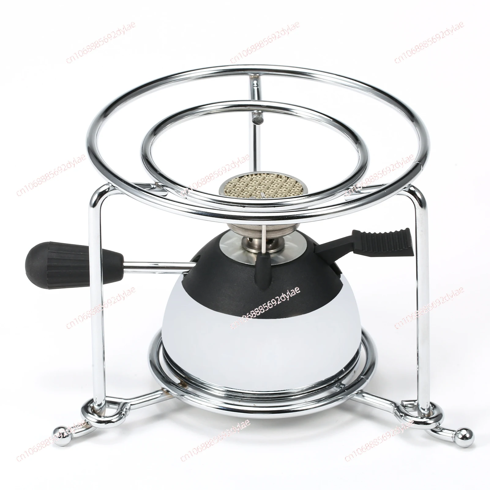 

Camping Stove Butane Gas Burner with Refill Rack and Furnace Stand for Tabletop Siphons Windproof Cooking Stove Coffee Maker