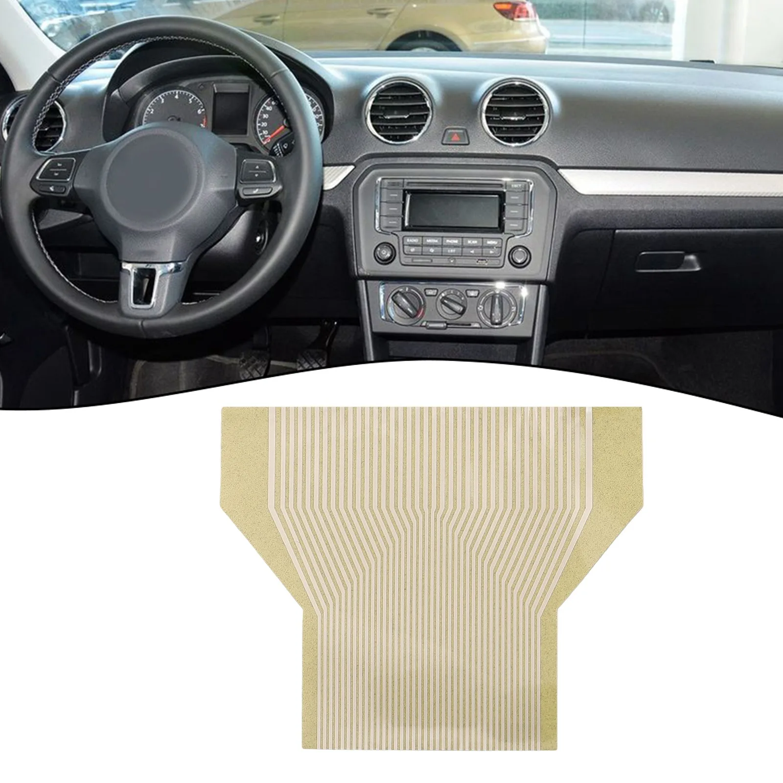 

Car Dashboard Tape Pixel Repair Tape Anti-corrosion Direct Installation Non-deformation High Universality Fitment